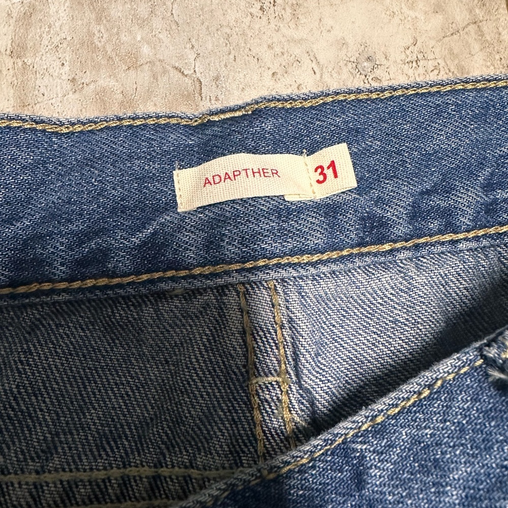 Wide Leg Denim Jeans - Picture 2 of 10